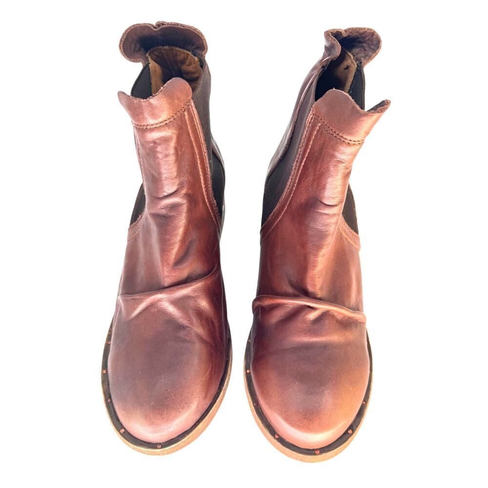 Beek Quail Leather Chelsea Boots | Brown Ankle Boots | Size 7 | Handmade | NWOB - Picture 2 of 9